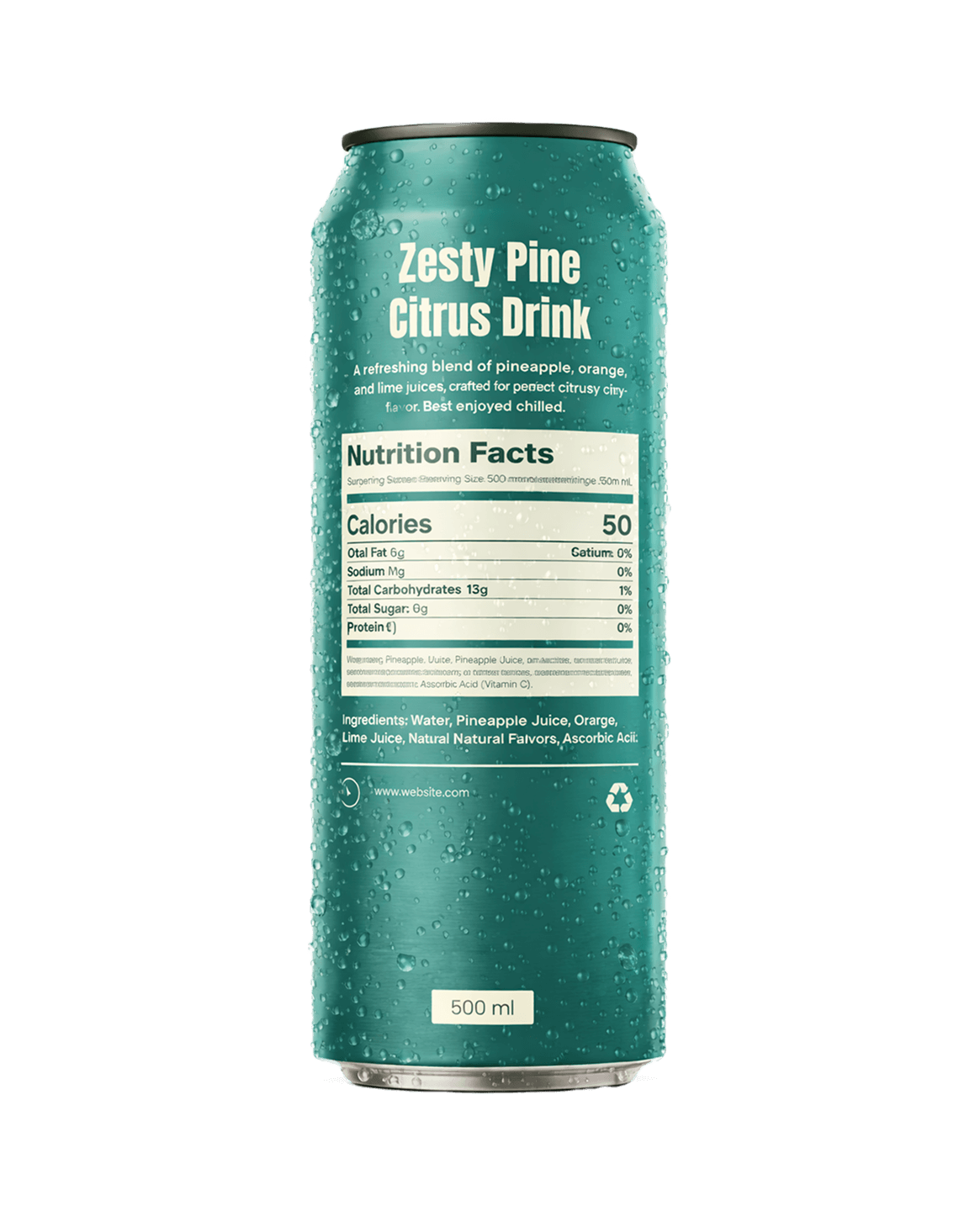 Zesty Pine Citrus Drink